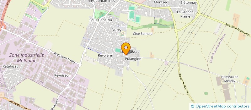 localisation de l'entreprise MONSIEUR ALEXANDRE ALLARY  GENAS