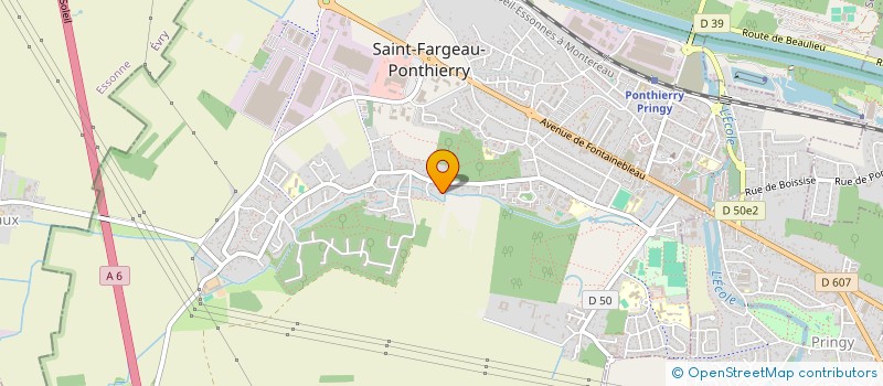 localisation de l'entreprise MONSIEUR ALEXANDRE ALLEAUME  SAINT-FARGEAU-PONTHIERRY