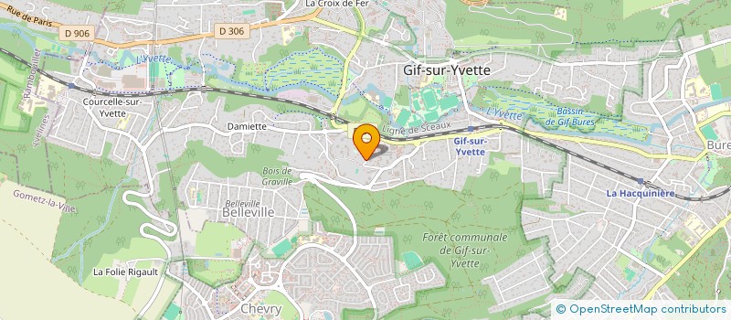 localisation de l'entreprise MONSIEUR ALEXANDRE ALLIE  GIF-SUR-YVETTE