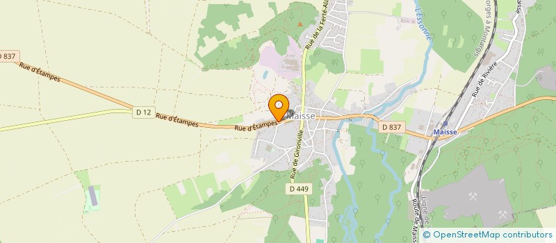 localisation de l'entreprise MONSIEUR ALEXANDRE ALLIONE  BOIGNEVILLE