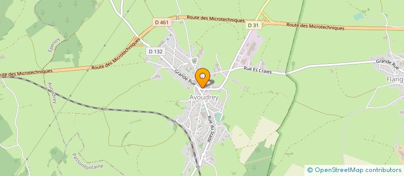 localisation de l'entreprise MONSIEUR ALEXANDRE AMANN  AVOUDREY