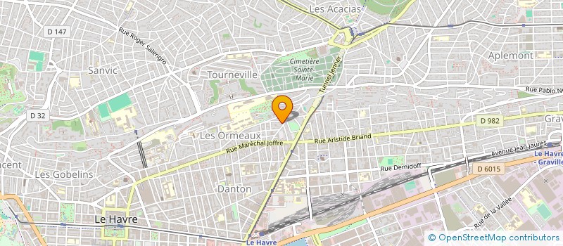 localisation de l'entreprise MONSIEUR ALEXANDRE AMBROISE à LE HAVRE