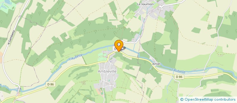 localisation de l'entreprise MONSIEUR ALEXANDRE AMENDOLA à AMBLEVILLE