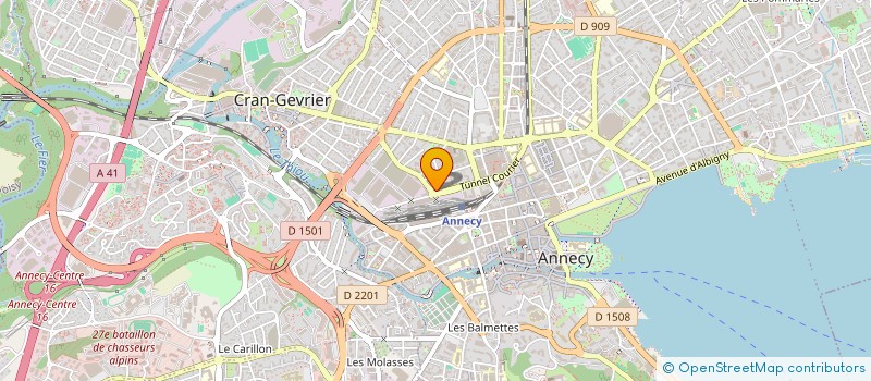 localisation de l'entreprise MONSIEUR ALEXANDRE AMISSE à ANNECY