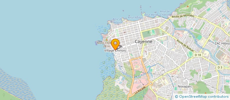 localisation de l'entreprise MONSIEUR ALEXANDRE AMOFF à CAYENNE