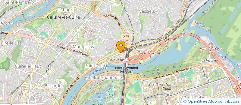 localisation de l'entreprise MONSIEUR ALEXANDRE AMOURIQ  CALUIRE-ET-CUIRE