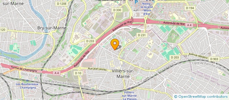 localisation de l'entreprise MONSIEUR ALEXANDRE AMRHEIN à VILLIERS-SUR-MARNE