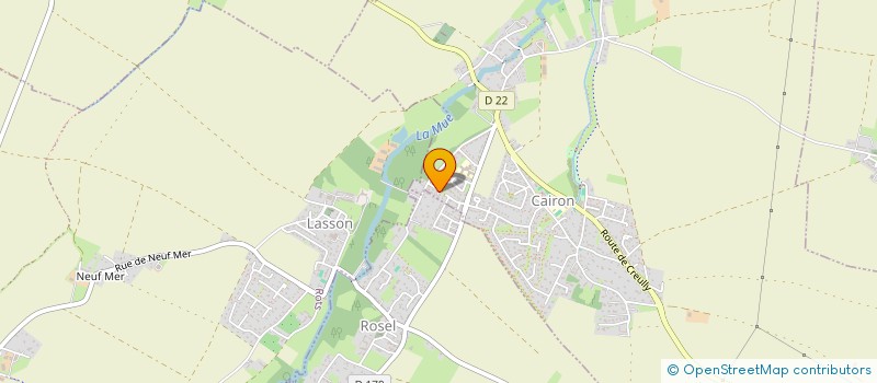 localisation de l'entreprise MONSIEUR ALEXANDRE ANDURAND  CAIRON