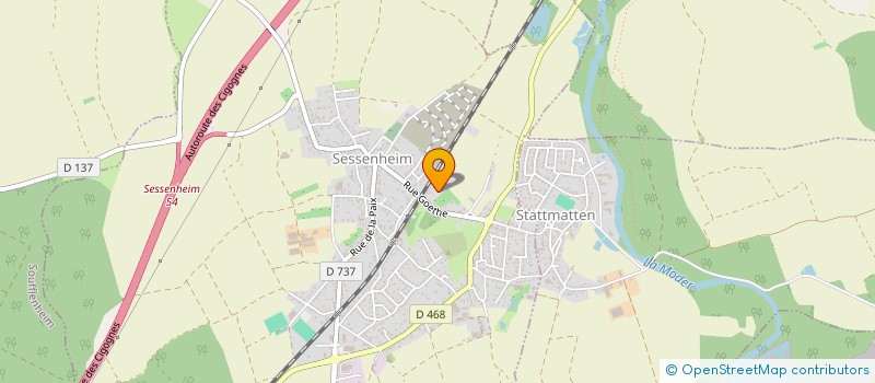 localisation de l'entreprise MONSIEUR ALEXANDRE ANTONI  SESSENHEIM