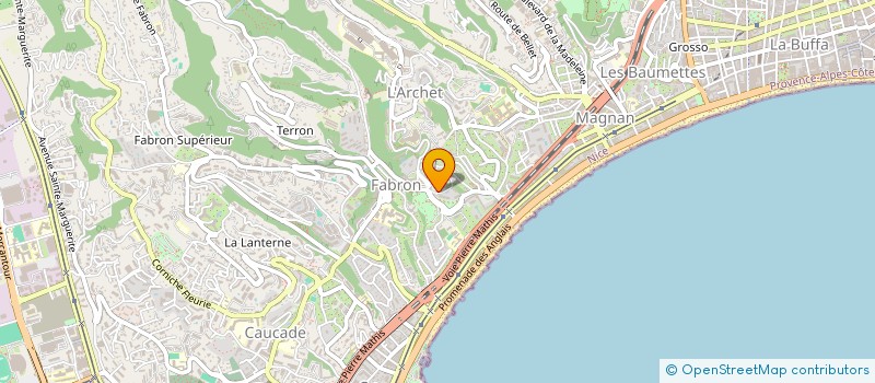 localisation de l'entreprise MONSIEUR ALEXANDRE ANTONIN à NICE