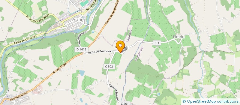 localisation de l'entreprise MONSIEUR ALEXANDRE ANTONIOLLI  LAVARDAC