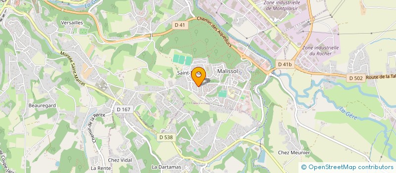 localisation de l'entreprise MONSIEUR ALEXANDRE ANTONOFF à VIENNE