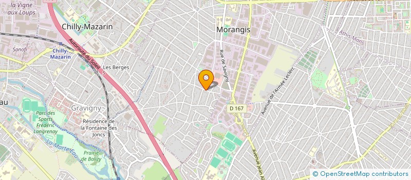 localisation de l'entreprise MONSIEUR ALEXANDRE ANTUNES ANDRE à MORANGIS