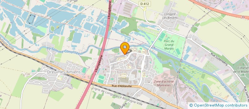 localisation de l'entreprise MONSIEUR ALEXANDRE ARBEAUMONT  AMIENS