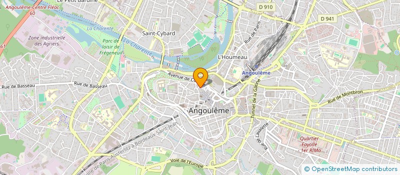 localisation de l'entreprise MONSIEUR ALEXANDRE ARBOUIN à ANGOULEME