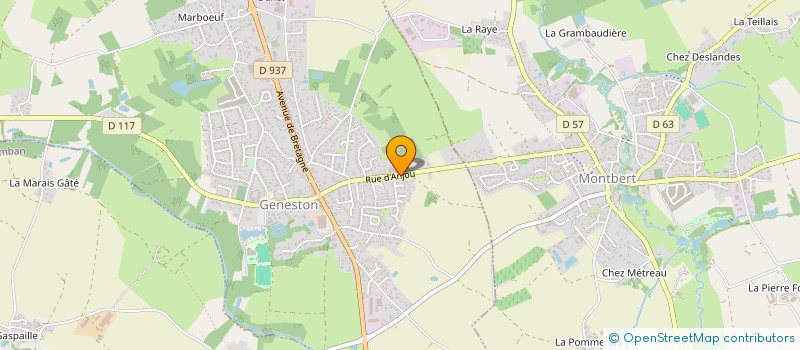 localisation de l'entreprise MONSIEUR ALEXANDRE ARFINI  GENESTON