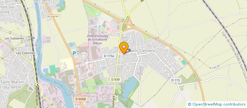 localisation de l'entreprise MONSIEUR ALEXANDRE ARLOT  SENS