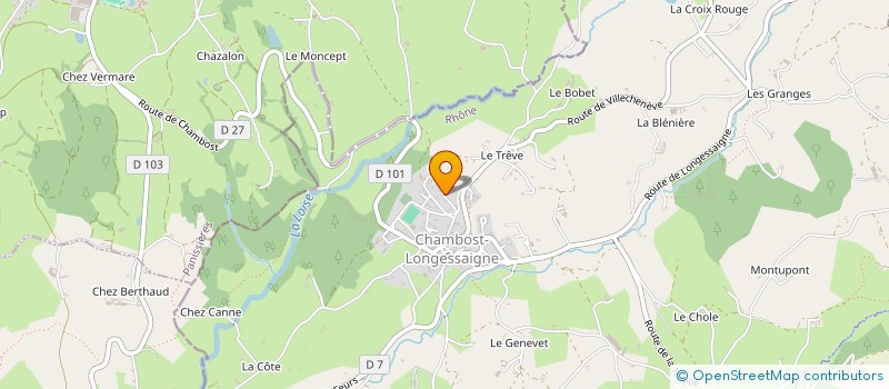 localisation de l'entreprise MONSIEUR ALEXANDRE ARNAUD  MONTROTTIER