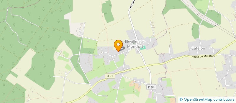 localisation de l'entreprise MONSIEUR ALEXANDRE ARNAUDET  THENOUVILLE