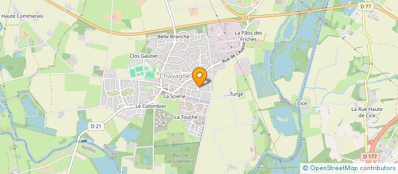 localisation de l'entreprise MONSIEUR ALEXANDRE ASSADI  CHAVAGNE