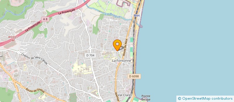 localisation de l'entreprise MONSIEUR ALEXANDRE ASSE à ANTIBES