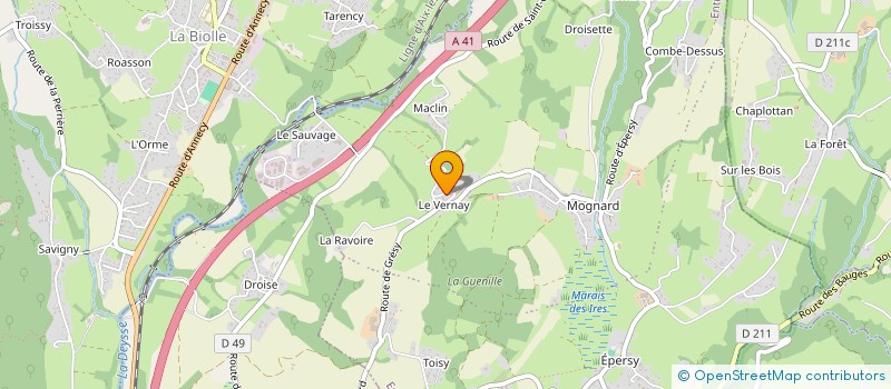 localisation de l'entreprise MONSIEUR ALEXANDRE ASZKENAZY  ENTRELACS