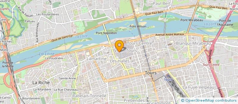 localisation de l'entreprise MONSIEUR ALEXANDRE ATTALI  TOURS