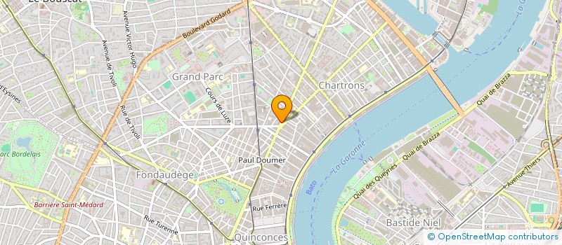 localisation de l'entreprise MONSIEUR ALEXANDRE AUBERT  BORDEAUX