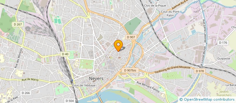 localisation de l'entreprise MONSIEUR ALEXANDRE AUFAUVRE à NEVERS