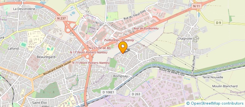 localisation de l'entreprise MONSIEUR ALEXANDRE AUJARD  SAINTE-SOULLE