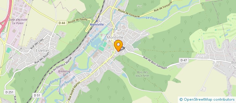 localisation de l'entreprise MONSIEUR ALEXANDRE AUPETIT  LAVERNOSE-LACASSE