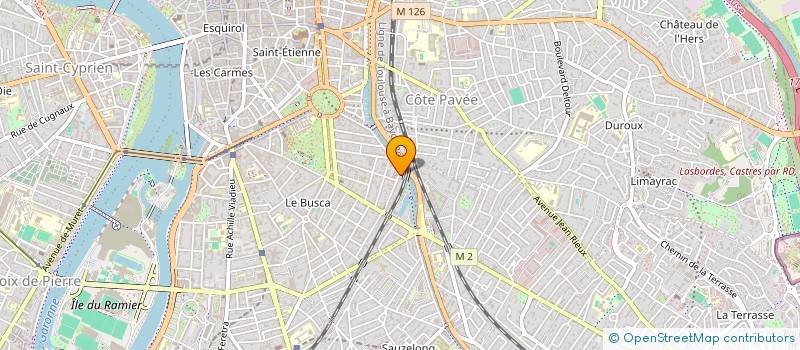 localisation de l'entreprise MONSIEUR ALEXANDRE AURIOL  TOULOUSE