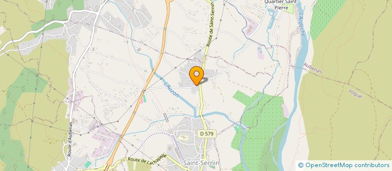 localisation de l'entreprise MONSIEUR ALEXANDRE AUSSENAC  SAINT-SERNIN