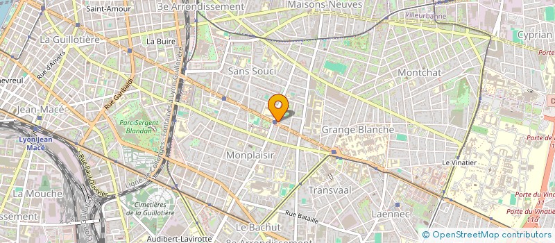 localisation de l'entreprise MONSIEUR ALEXANDRE AVAKIAN  LYON