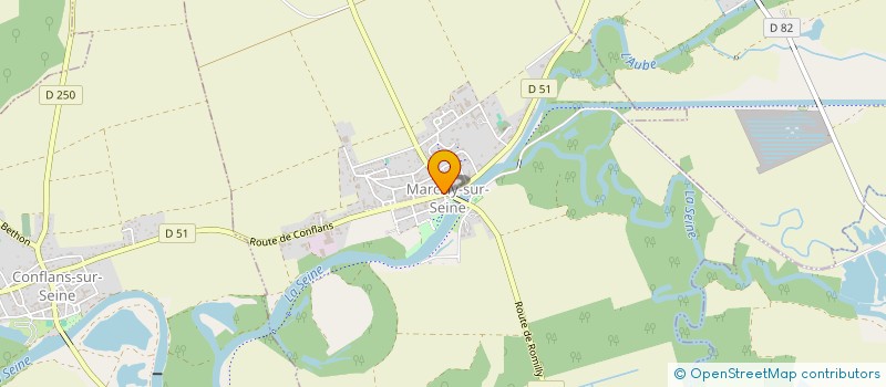 localisation de l'entreprise MONSIEUR ALEXANDRE AVE  MARCILLY-SUR-SEINE