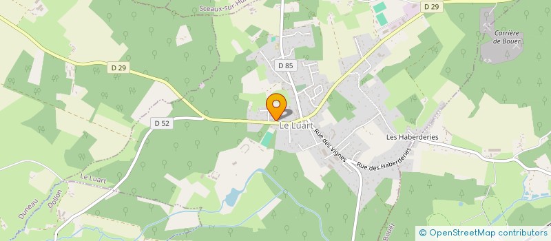 localisation de l'entreprise MONSIEUR ALEXANDRE AVELINE  DOLLON