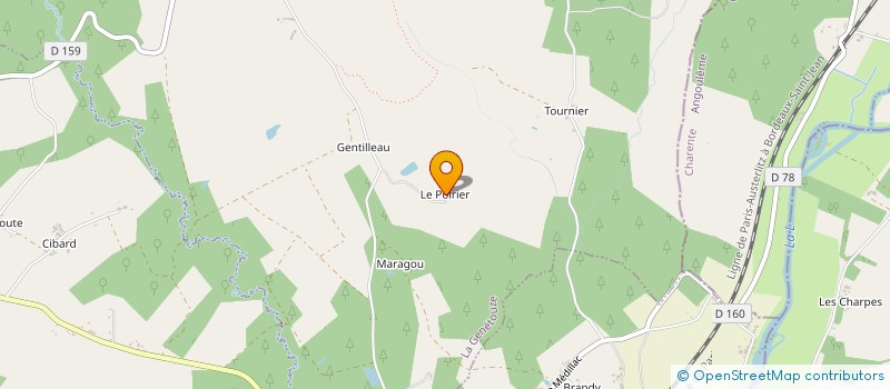 localisation de l'entreprise MONSIEUR ALEXANDRE AVRIL  LA GENETOUZE