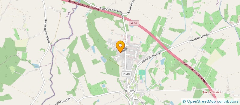 localisation de l'entreprise MONSIEUR ALEXANDRE AYGALENQ  DUNES