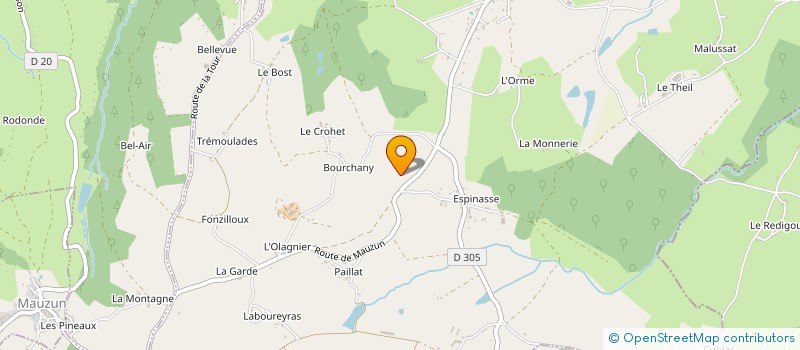 localisation de l'entreprise MONSIEUR ALEXANDRE AYRAL à SAINT-JUNIEN-LES-COMBES