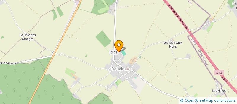 localisation de l'entreprise MONSIEUR ALEXANDRE AYRAULT  DOUAINS