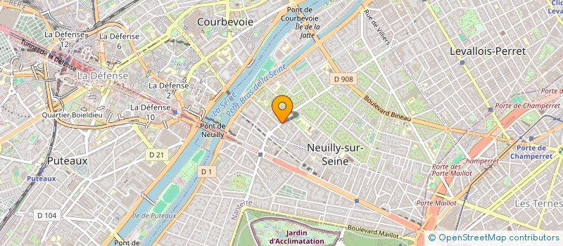 localisation de l'entreprise MONSIEUR ALEXANDRE AZIZA à NEUILLY-SUR-SEINE