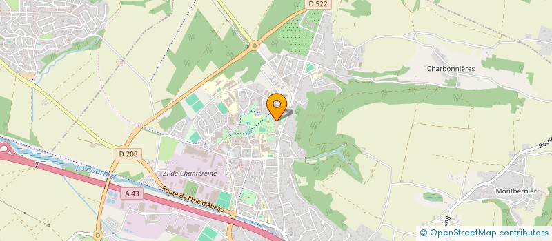 localisation de l'entreprise MONSIEUR ALEXANDRE AZOR  BOURGOIN-JALLIEU