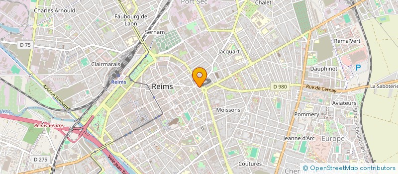 localisation de l'entreprise MONSIEUR ALEXANDRE AZOULAY  REIMS