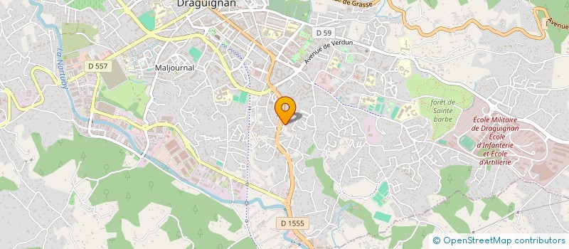 localisation de l'entreprise MONSIEUR ALEXANDRE AZOULAY  DRAGUIGNAN