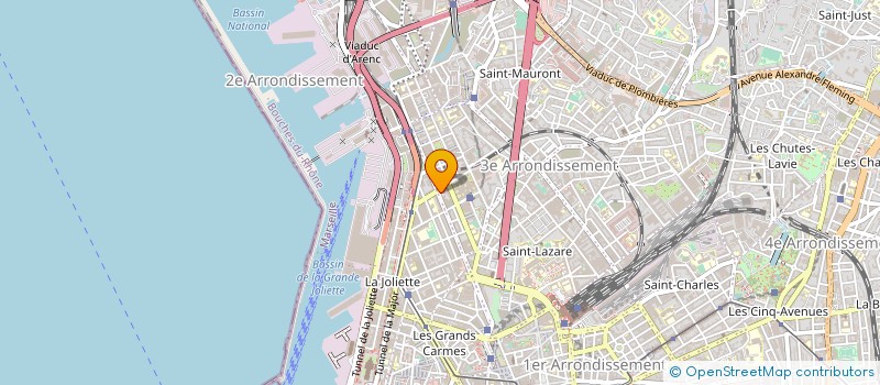 localisation de l'entreprise MONSIEUR ALEXANDRE AZRIA à MARSEILLE