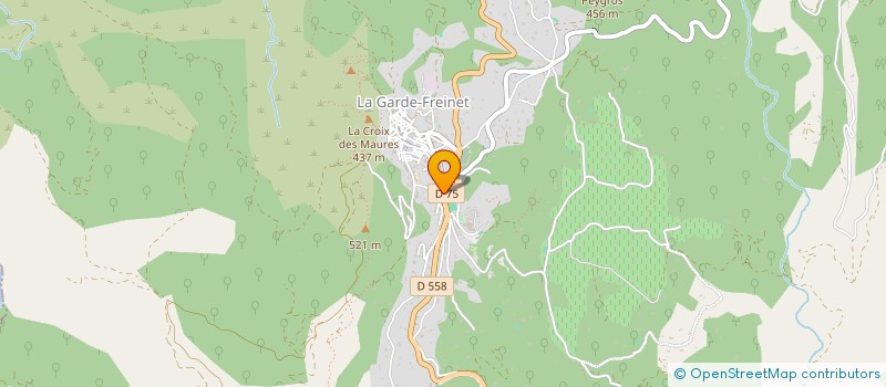 localisation de l'entreprise MONSIEUR ALEXANDRE AZZOPARDI  LA GARDE-FREINET