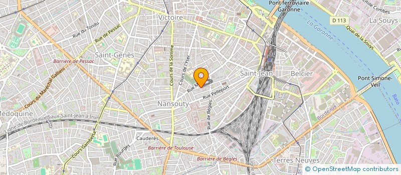 localisation de l'entreprise MONSIEUR ALEXANDRE BABIN  BORDEAUX