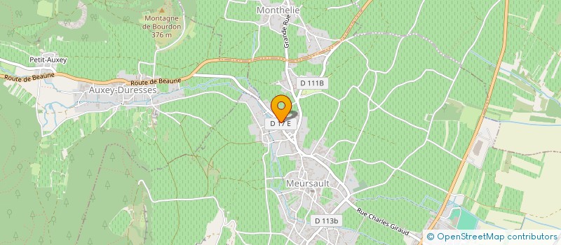 localisation de l'entreprise MONSIEUR ALEXANDRE BACHELET  MEURSAULT