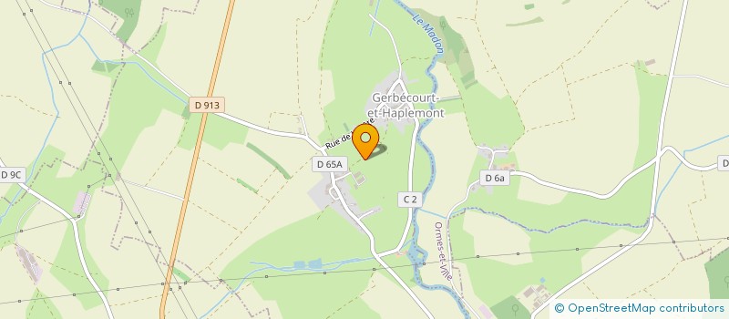 localisation de l'entreprise MONSIEUR ALEXANDRE BACHER  GERBECOURT-ET-HAPLEMONT