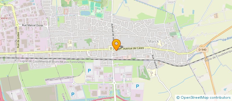 localisation de l'entreprise MONSIEUR ALEXANDRE BACQUET  MARCK